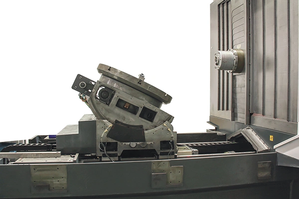 5-Axis Machining Center with Cradle Rotary Table