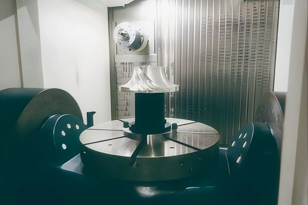 5-Axis Machining Center with Cradle Rotary Table