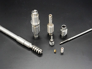 Drive worm shafts