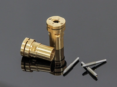 Electronic connector pins
